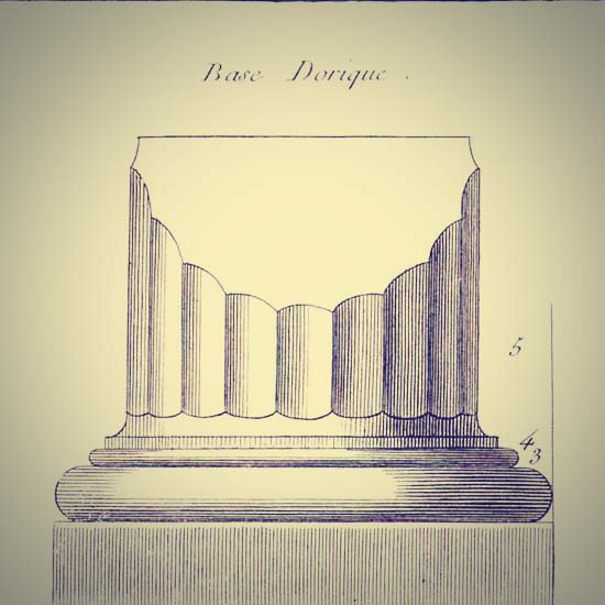 base_dorique_เสาโรมัน